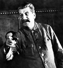 Joseph Stalin, personally responsible for the deaths of 50 Million people.