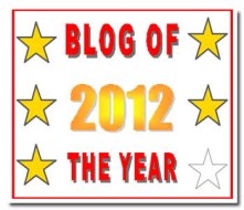Blog of the Year Award 5 star jpeg