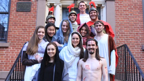 Group photo after the Living Stations of the Cross
