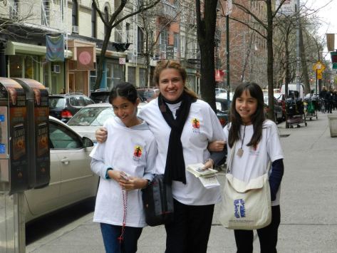 All the way from Atlanta, GA, to evangelize the streets of NY