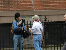 RG Romero interviewing veteran missionary Steve Auth