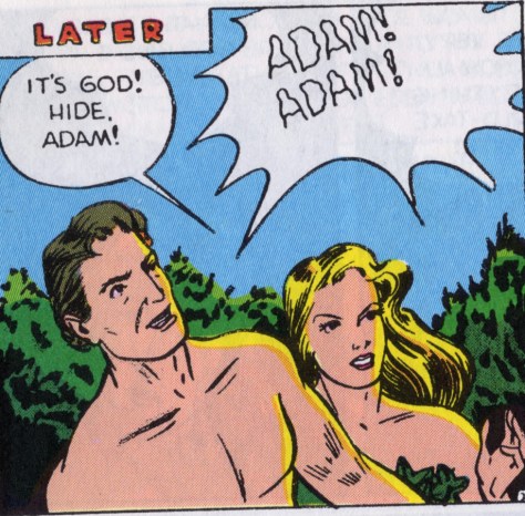 "Drat! We've been nakt! And by a snake of all creatures!"