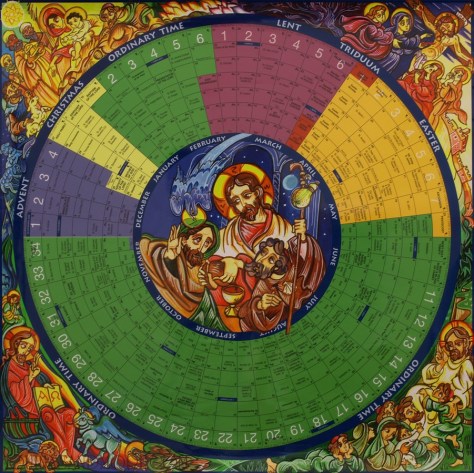 2014 liturgical calendar (click here to see more)