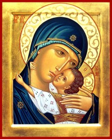 Meter Theou: presbeue huper hemon