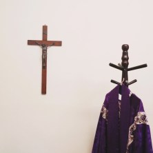 Taken this morning in the sacristy of the Sisters of Life. 